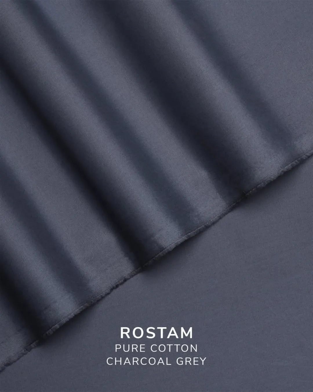 Soft Cotton - Charcoal Grey