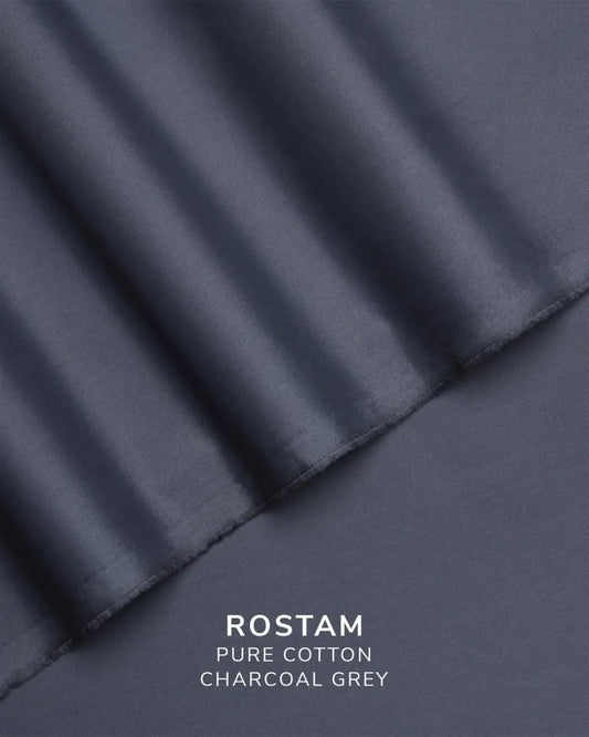 Soft Cotton - Charcoal Grey