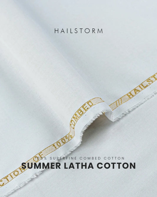 Latha Cotton - Off White