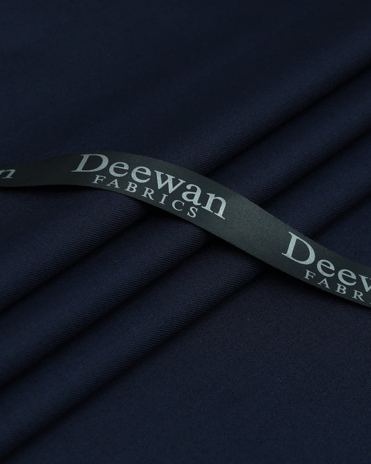 Navy Blue - Blended Wool