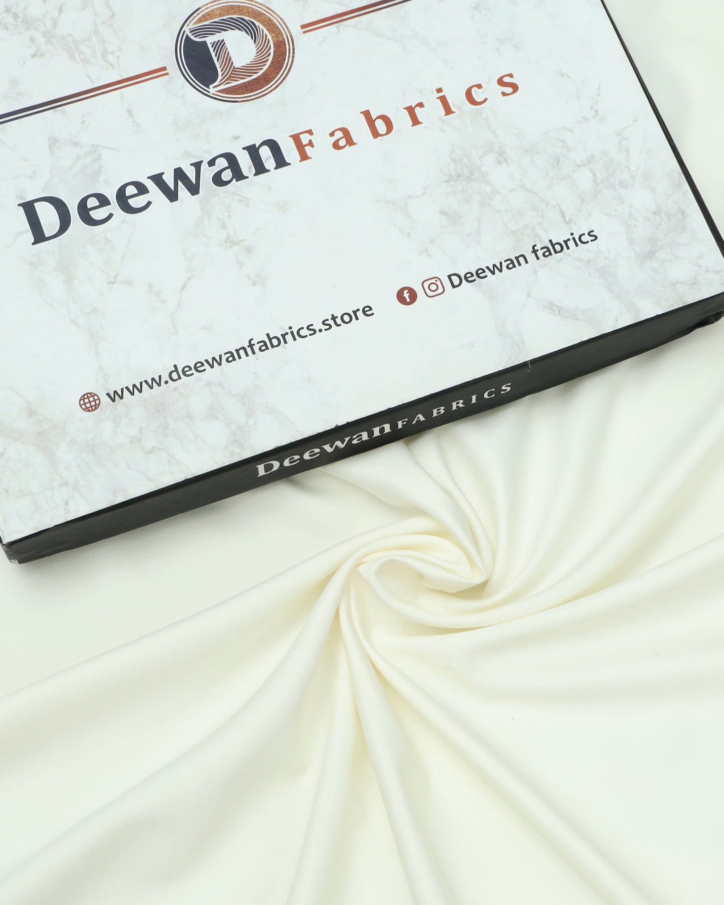 Pearl White - Blended Wool